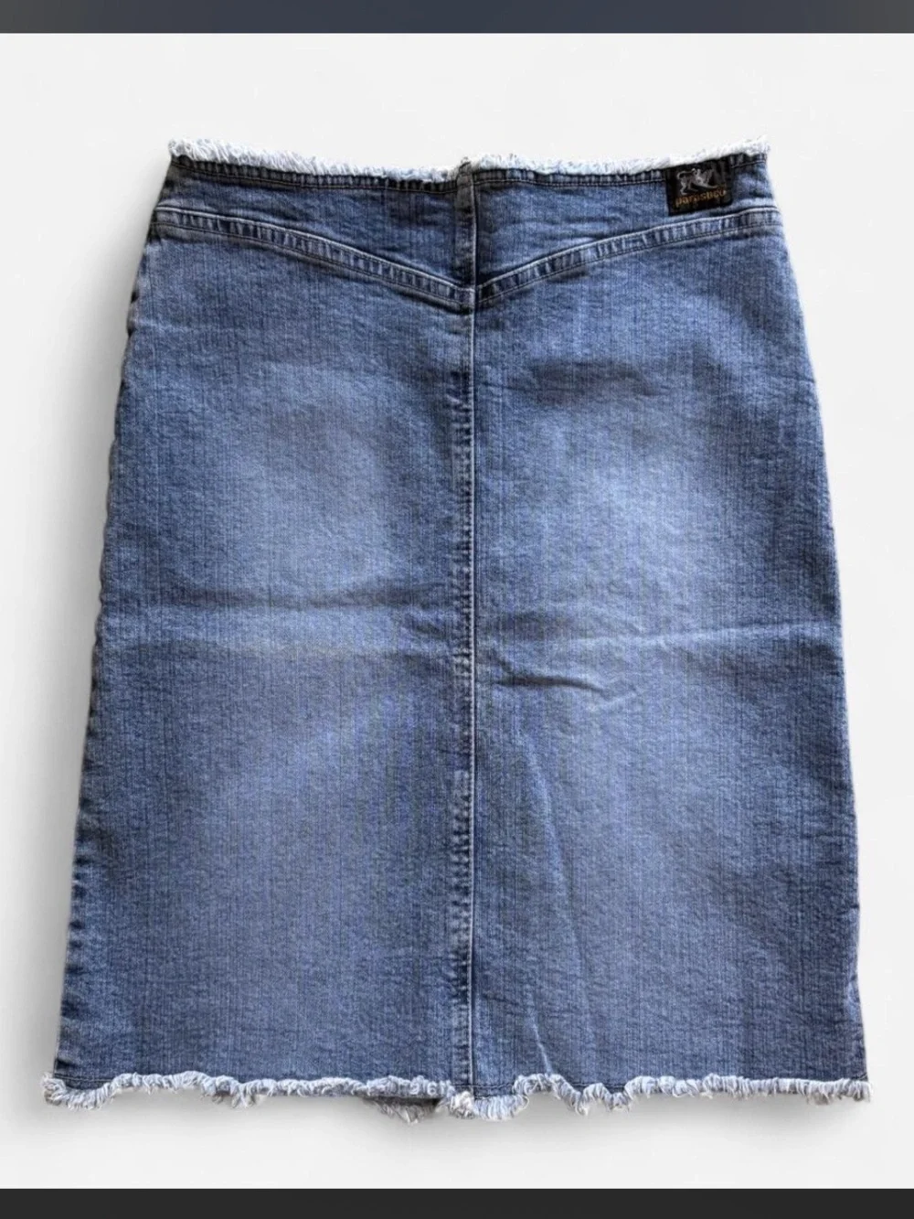 Vintage Parasuco Denim Midi Skirt <3
